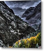 The Stormy Road To Ouray Metal Print