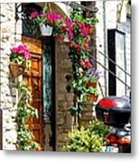 The Streets Of Assisi 1 Metal Print