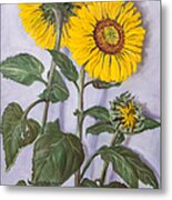 The Sunflowers Metal Print