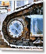 The Tears Of My Tracks Metal Print