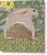 The Tortoise And The Hare Metal Print