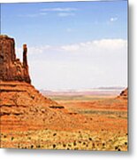 The Two Mittens Of Monument Valley Metal Print