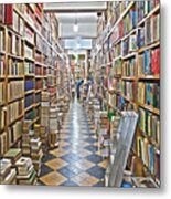 The Used Bookstore Metal Print