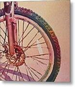 The Wheel In Color Metal Print