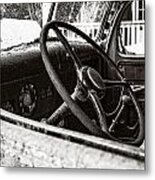 Dodge Truck Steering Wheel Metal Print