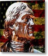 Thomas Jefferson Statue Metal Print