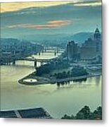 Three Rivers Morning Metal Print