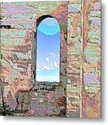 Three Windows Metal Print