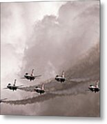 Thunder In The Clouds Metal Print