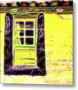 Tibetan Door Metal Print