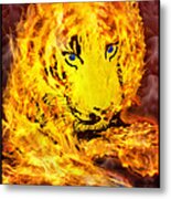 Tiger For Sale Metal Print