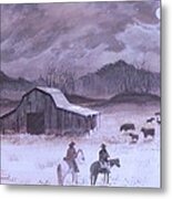 Till The Cows Come Home Metal Print