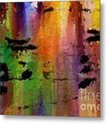 Timbral Downpour Metal Print