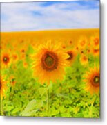 To Me She Is A Dream Of Sunshine Metal Print