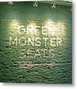 To The Green Monster Seats Metal Print