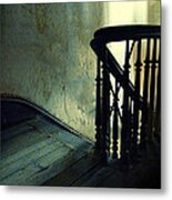 Top Of The Stairway Shadow Metal Print