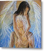 Touch Of An Angel Metal Print