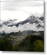 Touching The Clouds Metal Print