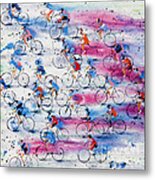 Giro D'italia Metal Print