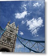 Tower Bridge In London Metal Print