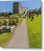 Tower Gatehouse And Bell Tower Metal Print