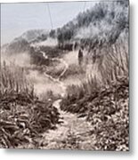 Trail Into The Clouds Metal Print