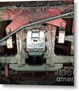 Train Wheel 3 Metal Print
