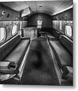 Traveling First Class 1944 Short Sunderland Bw Metal Print