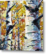 Tree Magic Metal Print