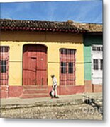 Trinidad Streets Cuba Metal Print