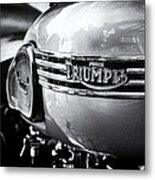 Triumph Tiger T110 Motorcycle Metal Print