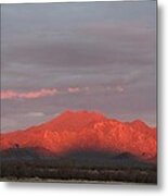 Tucson Mountains Metal Print