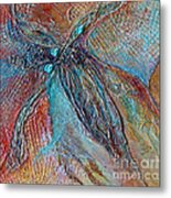 Turquoise Jewel Metal Print