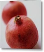 Two Pomegranates Metal Print