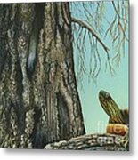 Tyler And The Tree Metal Print