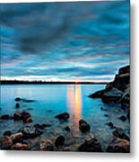 Under A Brooding Sky Metal Print