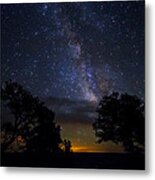 Under The Stars At The Grand Canyon Metal Print