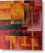 Layer Metal Print