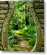 Unlocking The Forest Metal Print