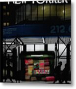 Newsstand Metal Print