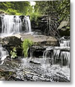 Upper Goose Creek Falls Metal Print