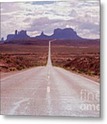 Us Highway 163 Metal Print