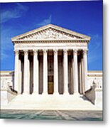 Us Supreme Court Building, Washington Metal Print