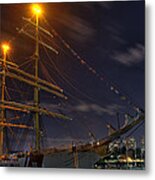 Uscg Eagle Cutter - Boston Metal Print