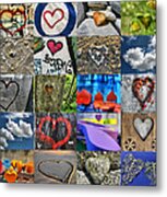 Valentine's Day - Hearts For Sale Metal Print