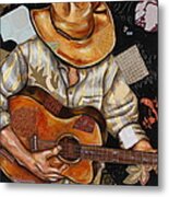 Vaquero De The Acoustic Guitar Metal Print