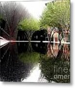 Vegas Reflections Metal Print