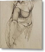 Veil Dance Metal Print