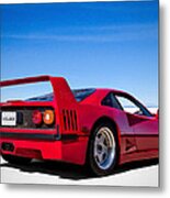 Veloce Equals Speed Metal Print