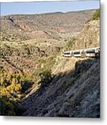 Verde Canyon Railway Landscape 2 Metal Print